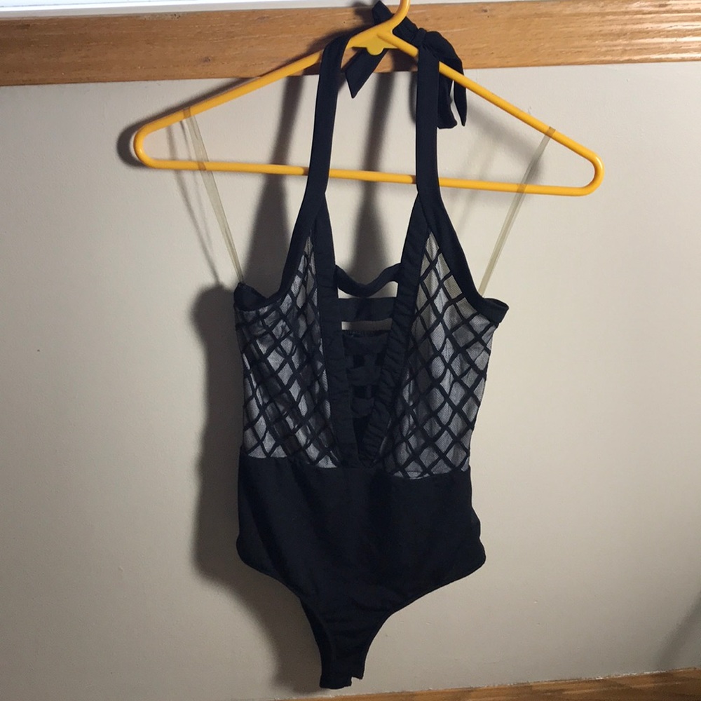 Body suit strapless top